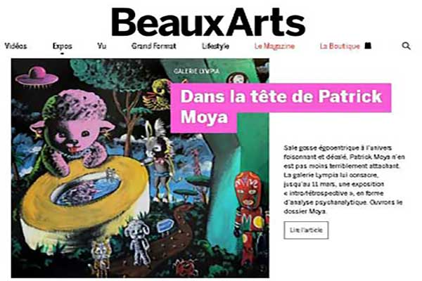 Presse de Patrick Moya